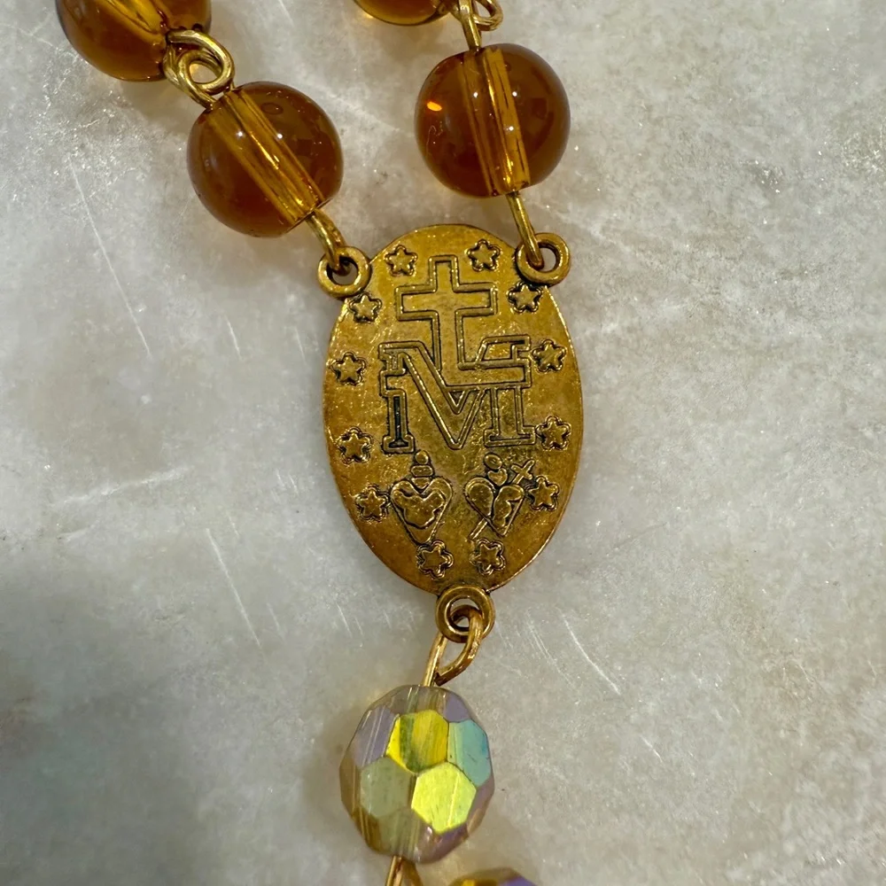 Bundle: Handmade Rosary and Weekly Planner